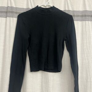 Abercrombie & Fitch Soft AF Ribbed Mock Neck